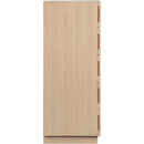  Color_Natural -- Weave Natural Oak Veneer Chest IMAGE 4