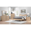  Color_Natural -- Weave Natural Oak Veneer Nightstand IMAGE 10