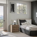  Color_Natural -- Weave Natural Oak Veneer Nightstand IMAGE 2