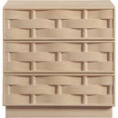  Color_Natural -- Weave Natural Oak Veneer Nightstand IMAGE 3