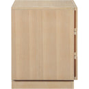  Color_Natural -- Weave Natural Oak Veneer Nightstand IMAGE 4