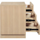  Color_Natural -- Weave Natural Oak Veneer Nightstand IMAGE 6