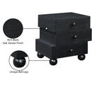  Color_Black -- Meridian Askew 3 Drawer Nightstand IMAGE 11