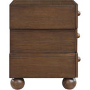  Color_Brown -- Askew Brown Oak Veneer Nightstand IMAGE 4