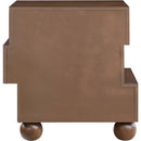  Color_Brown -- Askew Brown Oak Veneer Nightstand IMAGE 5