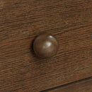  Color_Brown -- Askew Brown Oak Veneer Nightstand IMAGE 9