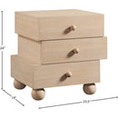  Color_Natural -- Askew Natural Oak Veneer Nightstand IMAGE 10