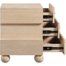  Color_Natural -- Askew Natural Oak Veneer Nightstand IMAGE 6