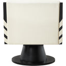 Meridian Millwin Cream Vegan Leather Swivel Accent Chair IMAGE 5