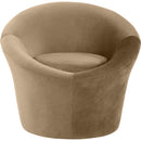  Manufacturer Color_Beige -- Meridian Tristan Stationary Fabric Accent Chair IMAGE 3