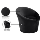  Manufacturer Color_Black -- Tristan Black Velvet Upholstered Accent Chair IMAGE 10
