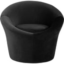  Manufacturer Color_Black -- Tristan Black Velvet Upholstered Accent Chair IMAGE 3