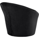  Manufacturer Color_Black -- Tristan Black Velvet Upholstered Accent Chair IMAGE 6