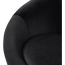  Manufacturer Color_Black -- Tristan Black Velvet Upholstered Accent Chair IMAGE 7