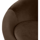  Manufacturer Color_Brown -- Tristan Brown Velvet Upholstered Accent Chair IMAGE 7