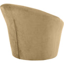  Manufacturer Color_Camel -- Tristan Camel Velvet Upholstered Accent Chair IMAGE 6