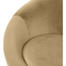  Manufacturer Color_Camel -- Tristan Camel Velvet Upholstered Accent Chair IMAGE 7
