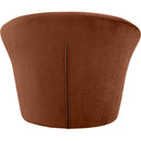  Manufacturer Color_Cognac -- Tristan Cognac Velvet Upholstered Accent Chair IMAGE 5