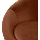  Manufacturer Color_Cognac -- Tristan Cognac Velvet Upholstered Accent Chair IMAGE 7