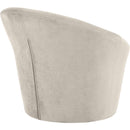  Manufacturer Color_Cream -- Tristan Cream Velvet Upholstered Accent Chair IMAGE 6