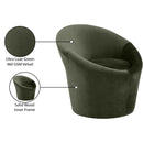 Meridian Tristan Green Velvet Accent Chair IMAGE 10