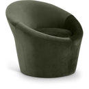  Manufacturer Color_Green -- Tristan Green Velvet Upholstered Accent Chair IMAGE 1
