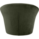  Manufacturer Color_Green -- Tristan Green Velvet Upholstered Accent Chair IMAGE 5