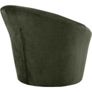  Manufacturer Color_Green -- Tristan Green Velvet Upholstered Accent Chair IMAGE 6