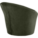 Meridian Tristan Green Velvet Accent Chair IMAGE 6