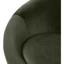  Manufacturer Color_Green -- Tristan Green Velvet Upholstered Accent Chair IMAGE 7
