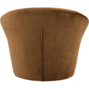  Manufacturer Color_Saddle -- Tristan Saddle Velvet Upholstered Accent Chair IMAGE 5