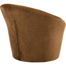  Manufacturer Color_Saddle -- Tristan Saddle Velvet Upholstered Accent Chair IMAGE 6
