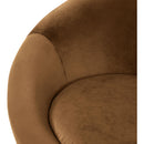  Manufacturer Color_Saddle -- Tristan Saddle Velvet Upholstered Accent Chair IMAGE 7