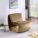  Manufacturer Color_Beige -- Meridian Nouveau Stationary Fabric Accent Chair IMAGE 2