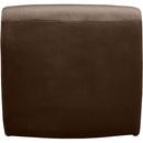  Manufacturer Color_Brown -- Nouveau Brown Velvet Upholstered Accent Chair IMAGE 5