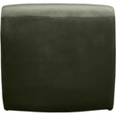Meridian Nouveau Green Velvet Accent Chair IMAGE 5