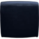  Manufacturer Color_Navy -- Nouveau Navy Velvet Upholstered Accent Chair IMAGE 5