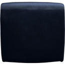 Meridian Nouveau Navy Velvet Accent Chair IMAGE 5