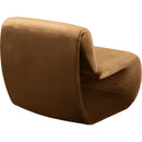  Manufacturer Color_Saddle -- Nouveau Saddle Velvet Upholstered Accent Chair IMAGE 6