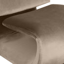 Meridian Nouveau Taupe Velvet Accent Chair IMAGE 7