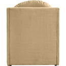  Manufacturer Color_Camel -- Sigma Camel Velvet Upholstered Accent Chair IMAGE 5