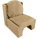  Manufacturer Color_Camel -- Sigma Camel Velvet Upholstered Accent Chair IMAGE 6