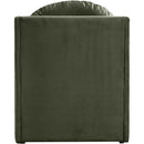  Manufacturer Color_Green -- Sigma Green Velvet Upholstered Accent Chair IMAGE 5
