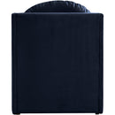  Manufacturer Color_Navy -- Sigma Navy Velvet Upholstered Accent Chair IMAGE 5