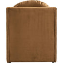 Meridian Sigma Saddle Velvet Accent Chair IMAGE 5