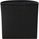  Manufacturer Color_Black -- Meridian Vega Stationary Leather Look Accent Chair IMAGE 5