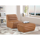  Manufacturer Color_Cognac -- Vega Cognac Vegan Leather Upholstered Accent Chair IMAGE 10