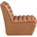  Manufacturer Color_Cognac -- Vega Cognac Vegan Leather Upholstered Accent Chair IMAGE 4