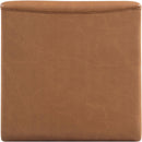  Manufacturer Color_Cognac -- Vega Cognac Vegan Leather Upholstered Accent Chair IMAGE 5