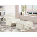 Manufacturer Color_Cream -- Vega Cream Vegan Leather Upholstered Accent Chair IMAGE 10